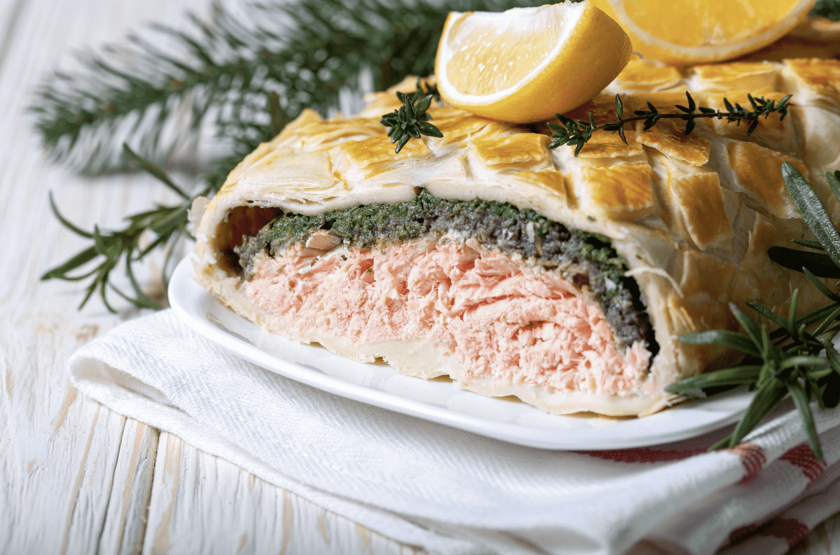 Salmon Wellington